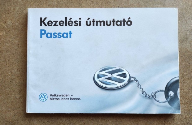 Volkswagen Vw. Passat kezelsi tmutat 1990.07-