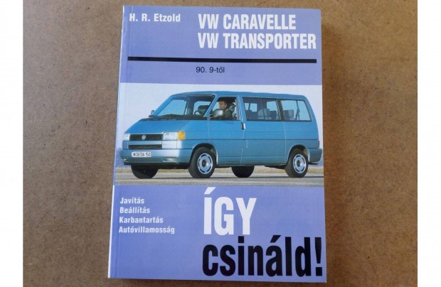 Volkswagen Vw. Transporter, Caravelle javtsi karbantartsi knyv