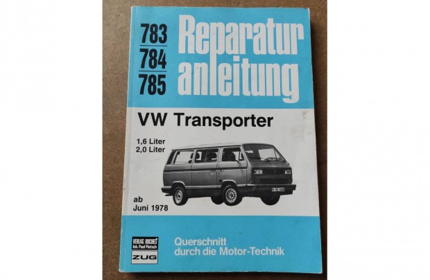 Volkswagen Vw. Transporter javtsi, karbantartsi knyv.1978