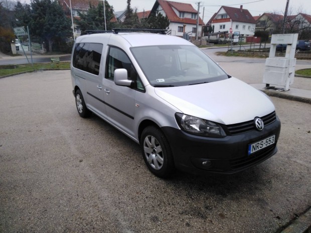 Volkswagen caddy maxi, dupla tol ajt, 5fs teher, fa nincs