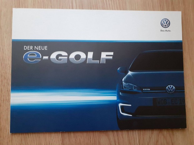 Volkswagen e- Golf prospektus - 2014, nmet nyelv