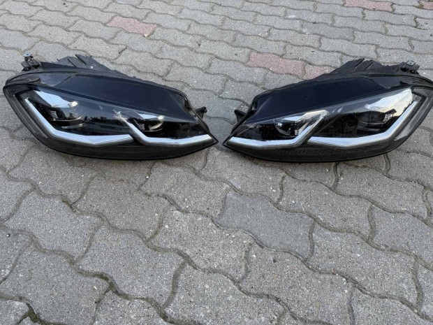 Volkswagen golf 7 lift jobb bal full led fényszóró