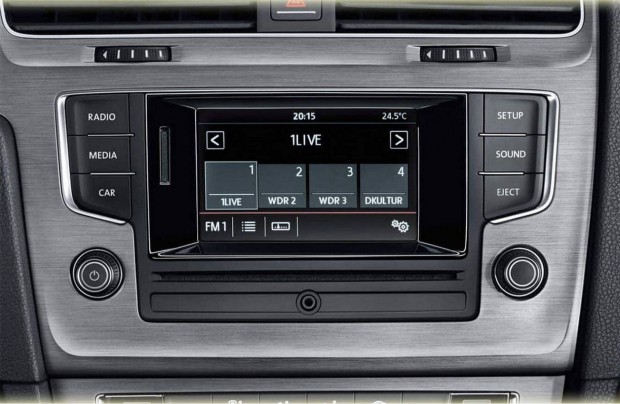 Volkswagen gyári CD rádió - Composition Color 5G0035867 Touch MP3 SD