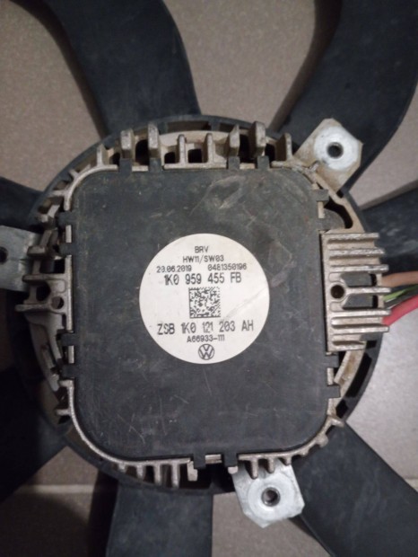 Volkswagen h�t�ventil�tor 1K0959455FB