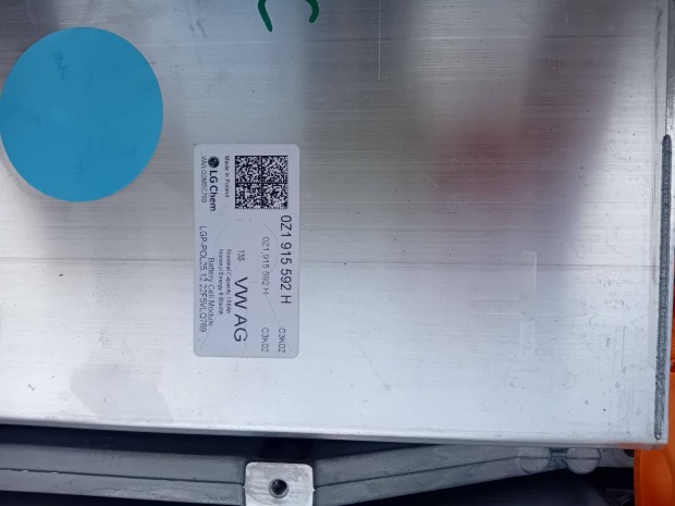 Volkswagen id akku cellk eladk