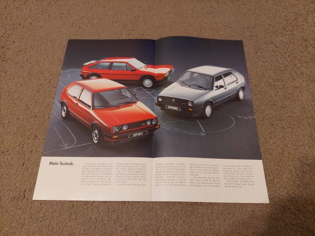 Volkswagen vw modellek golf 2 jetta 2 scirocco 2 prospektus katalógus