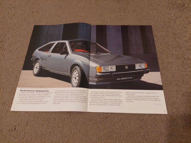 Volkswagen vw scirocco mk2 prospektus katalgus