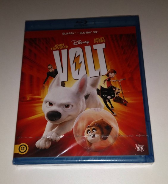 Volt 3D+2D Animcis Blu-ray Film - Szinkronos! - csere is!