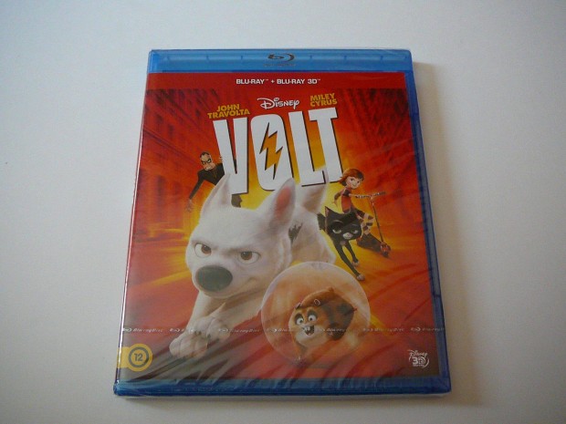 Volt 3D+2D Animcis Blu-ray Film - Szinkronos! - csere is!