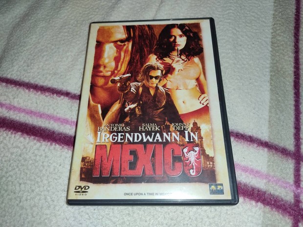 Volt Egyszer Egy Mexik DVD magyar szinkronnal 