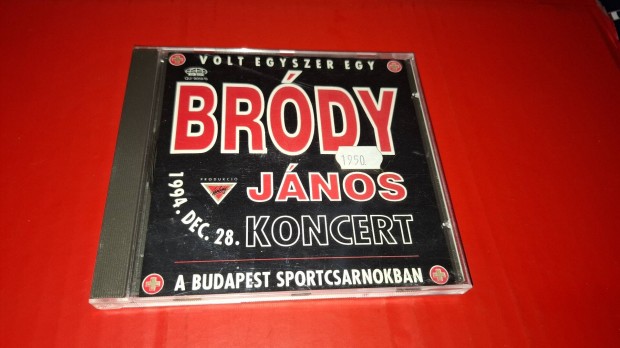 Volt egyszer egy Brdy Jnos koncert Cd 1995