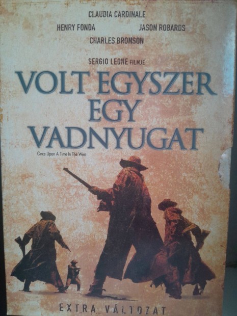 Volt egyszer egy vadnyugat DVD film diszdobozban