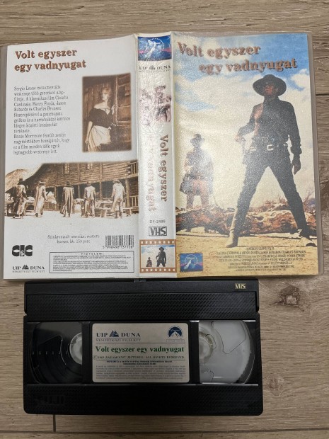 Volt egyszer egy vadnyugat vhs 