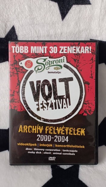 Volt fesztivl 2000-2004,Zenei DVD,jszer,Moby Dick