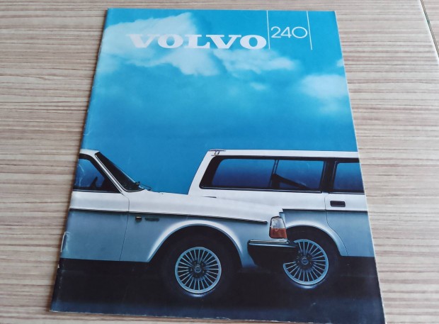 Volvo 240 (1984) prospektus, katalgus.