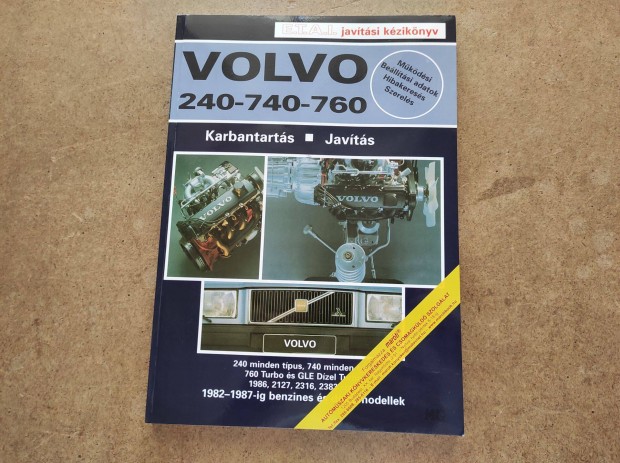 Volvo 240, 740, 760 jav�t�si karbantart�si k�nyv