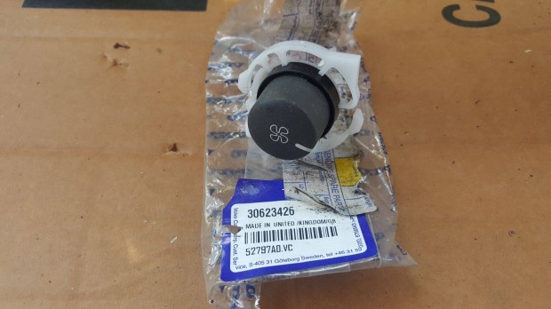 Volvo 30618407 S40 V40 fűtés ventilátor kapcsológomb