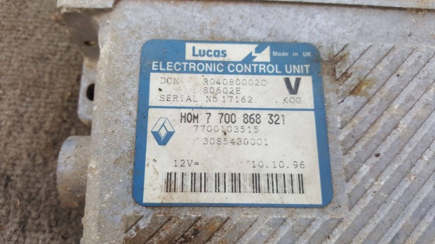 Volvo 8602062 S40 V40 1.9 TD ECU motorvezérlő