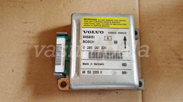Volvo 9459151 9442338 S70 V70 XC70 C70 SRS légzsák indító