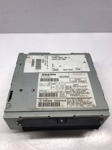 Volvo C70 C30 V50 gyri CD rdi, 31210342