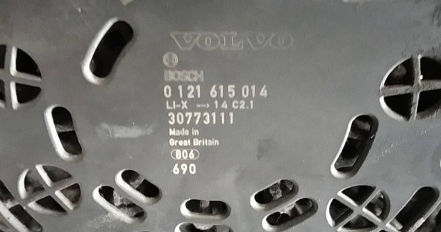 Volvo C70 II 2 MK2 Generátor