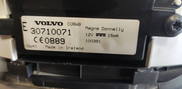 Volvo C70 II 2 MK2 Mszeregysg