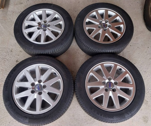 Volvo Ford alufelni 16" 205/55 R16 Continental ny�ri gumival