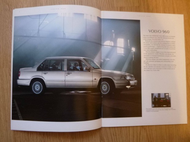 Volvo Modellek prospektus - 1995, angol nyelv