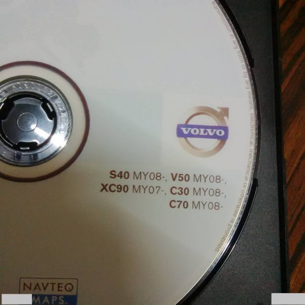 Volvo Navigci Trkp, Navi DVD Lemezek (HDD, RTI, TMS)