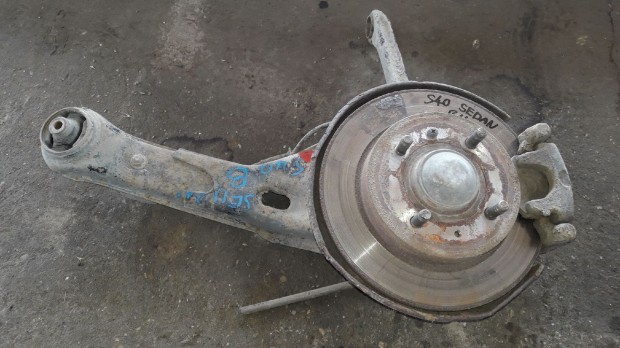Volvo S40 Bal Hátsó Lengőkar + Csonkállvány Kerékaggyal + Féknyereg +
