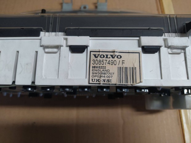 Volvo S40- V40 benzines km óra Műszerfalóra eladó!