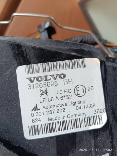 Volvo S40 első fényszóró