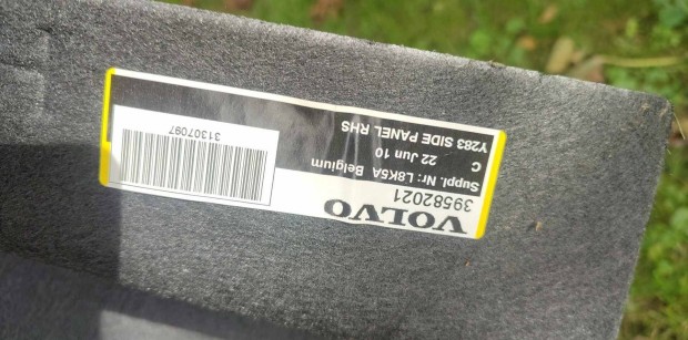 Volvo S60 II 2 MK2 Csomagtér Oldalsó takaró müanyag