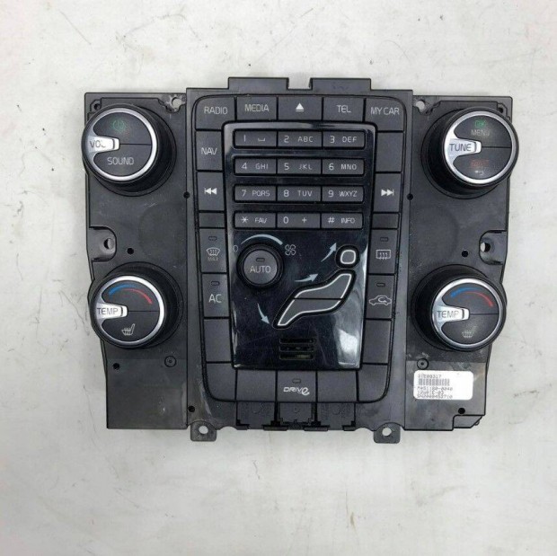 Volvo S60 II V60 I fűtés klíma panel 31288317
