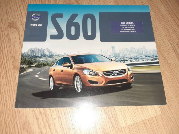 Volvo S60 prospektus - 2013, magyar nyelv