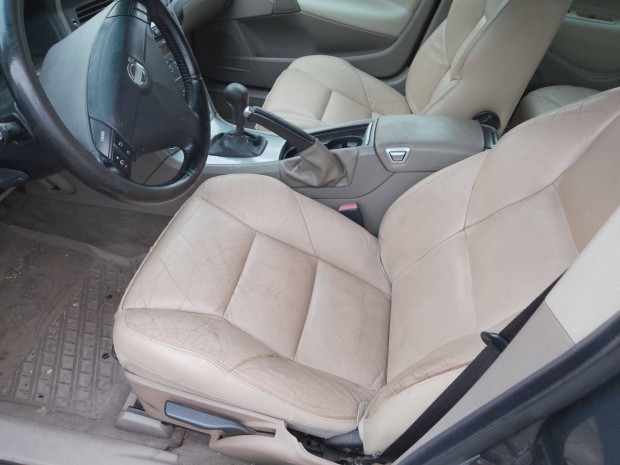 Volvo S60 s 60 bézs vaj bőr belső komplett ülés garnitúra
