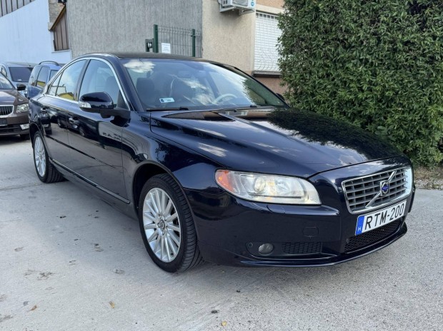 Volvo S80 2.4 D Summum Geartronic / Vaj-fekete...