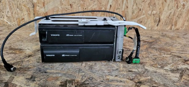 Volvo S80 98- Gy�ri dupla CD DVD t�r t�rol� lej�tsz� v�laszt� 2483