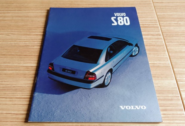 Volvo S80 (1999) prospektus, katalgus.
