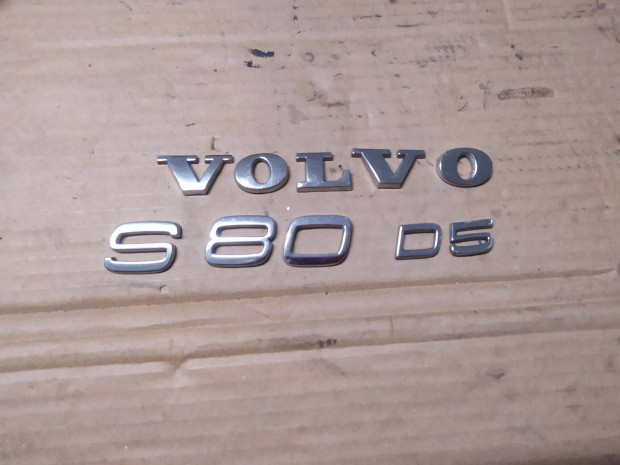 Volvo S80 csomagtrajtra gyri felirat elad!