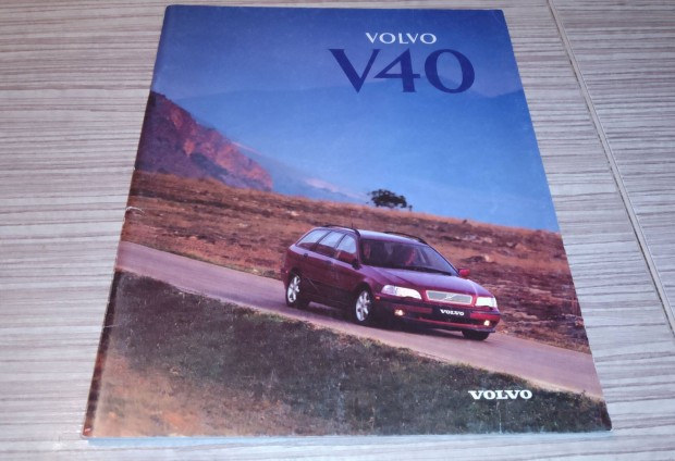 Volvo V40 kombi (1998) prospektus, katalgus.