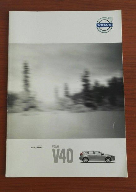 Volvo V40 magyar nyelv gyri prospektus katalgus