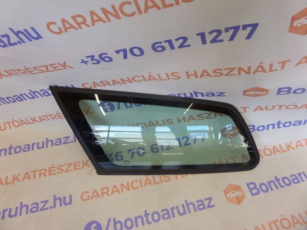 Volvo V50 Eladó gyári, bontott bal hátsó fix üveg