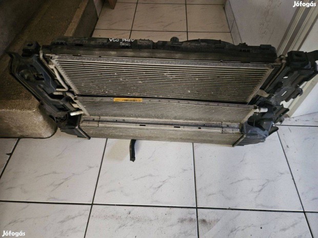 Volvo V60 Phev D5,D6 komplett hűtősor ventilátor kerettel!