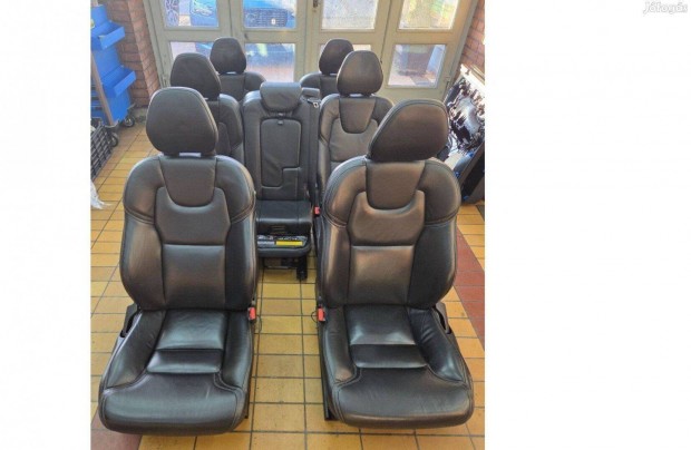 Volvo XC90 bőr ülés garnitúra 7 személyes Inscription, ajtókárpittal