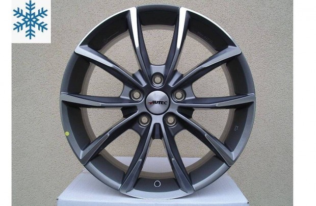 Volvo alufelni 18 col 5X108 Autec Astana titn-szrke polr, tlre is