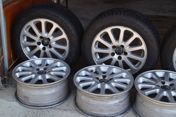 Volvo gy�ri alu felni 4 db 16 colos megk�m�lt sz�p