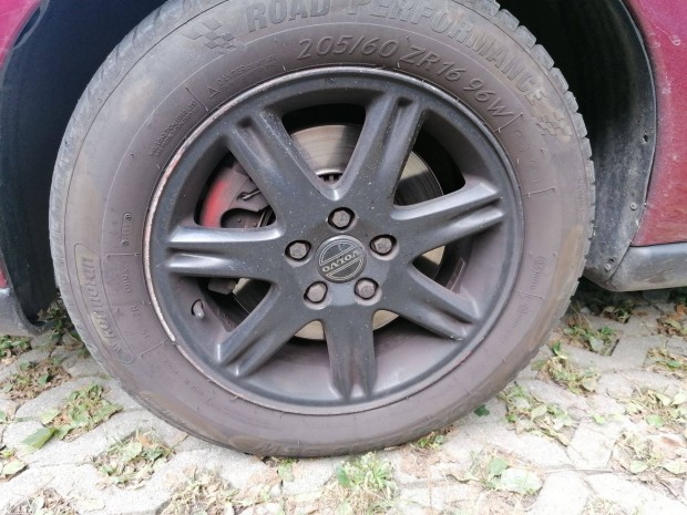 Volvo gyri alufelni 5x108 R16 205/60 nyri gumikkal