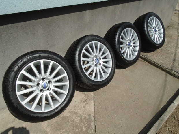 Volvo gyári felni 17" új gumival 225/50x17 V70 S80!
