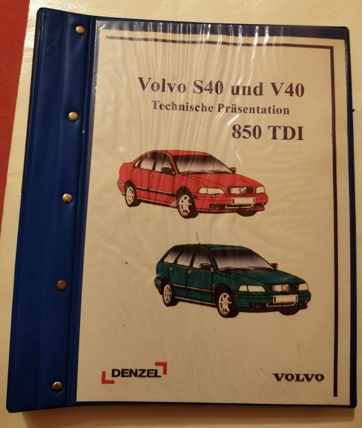 Volvo kezelsi knyvek. 2db. Nmet nyelv